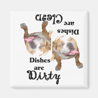 Bulldog Dishwasher Magnet