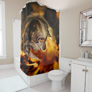 Bulldog Dog Cute English Bulldog Lover Gift Shower Curtain