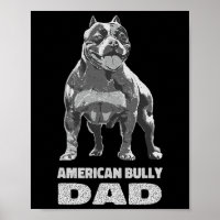 Bulldog Dog Lover American Bully Dad 