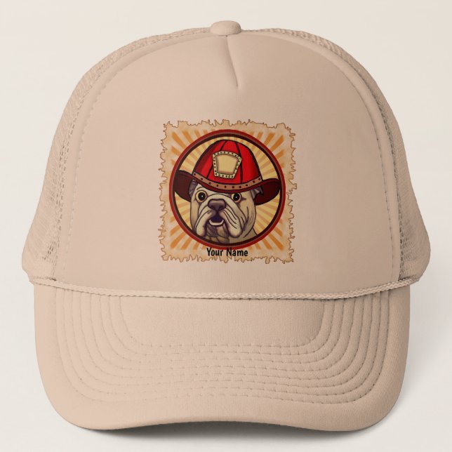 Bulldog Firefighter hats (Front)