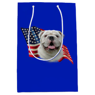 Bulldog Flag Medium Gift Bag