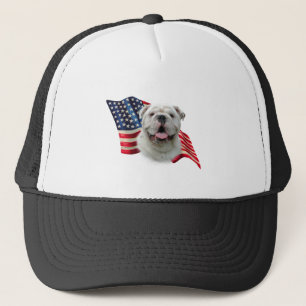 Bulldog Flag Trucker Hat