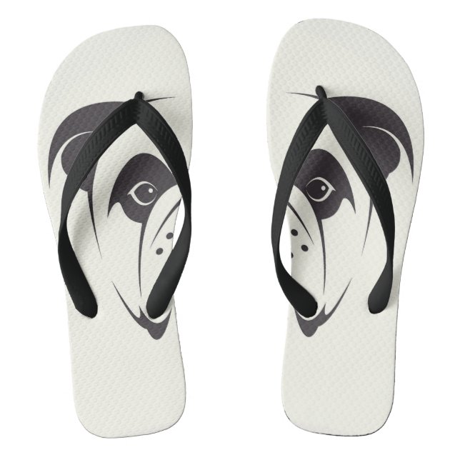 bulldog flip flops (Footbed)