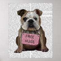 Bulldog Free Hugs