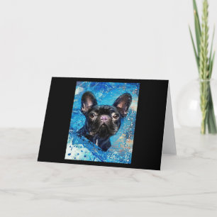 Bulldog Frenchie Cute Baby Bulldog Lovers Gifts Card