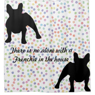 Bulldog Friends Shower Curtain
