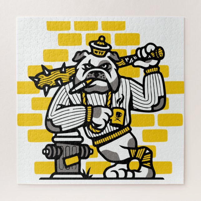 Bulldog Gang Jigsaw Puzzle (Vertical)