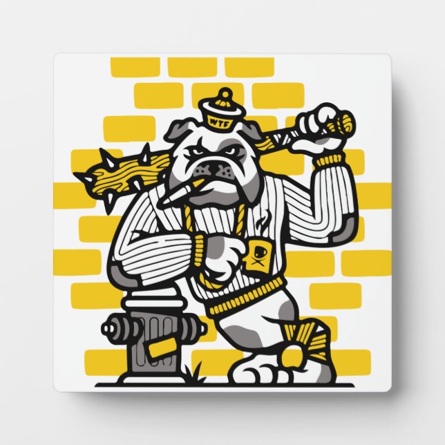Bulldog Gang Plaque (Front)