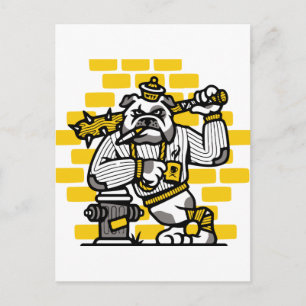 Bulldog Gang Postcard