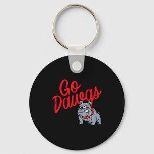 Bulldog Go Dawgs Girls Youth Teen Boys Kids Men Wo Key Ring