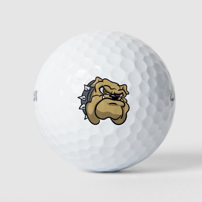 Bulldog Golf Balls (Front)
