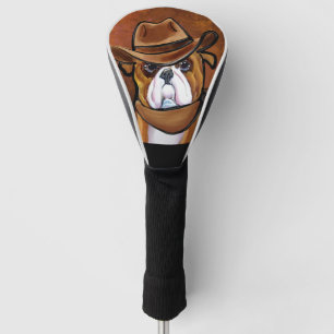 Bulldog           golf head cover