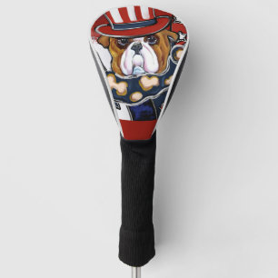 Bulldog            golf head cover