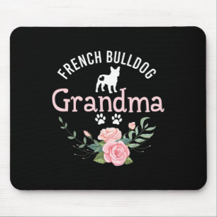 Bulldog Grandma Gifts Cute Dog Lover Christmas  Mouse Mat