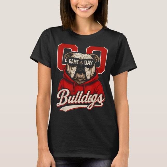 Bulldog Graphic Dawgs Men Women Kid Boy Girl  T-Shirt (Front)
