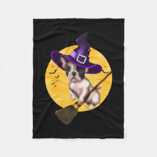 Bulldog Halloween Costume Men Women Kids Dog Fleece Blanket