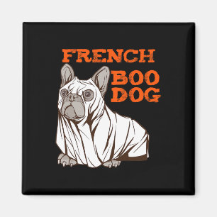 Bulldog Halloween Fun Halloween Costume Boo Dog Magnet