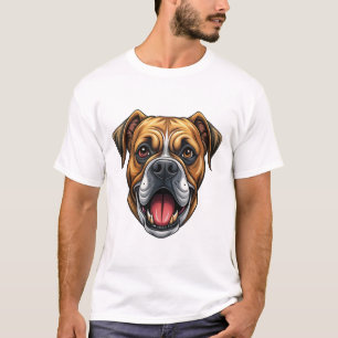Bulldog head. Bulldog dog T-Shirt