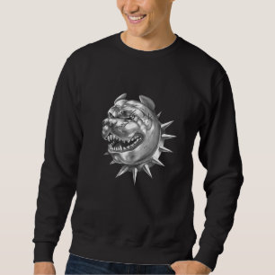 Bulldog Head Old English Dog Sweatshirt