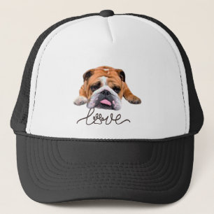 Bulldog,illustration T-Shirt Trucker Hat