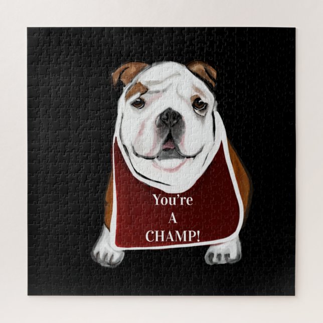 BULLDOG     JIGSAW PUZZLE (Vertical)
