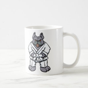 Bulldog jiu jitsu choose background colour coffee mug