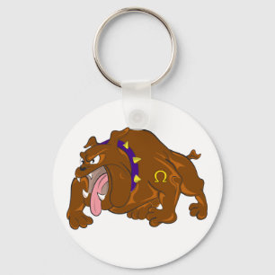 Bulldog Key Ring