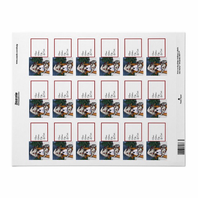  Bulldog    Label (Full Sheet)