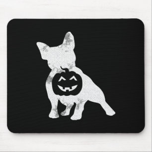 Bulldog Lazy Halloween Costume Cute Frenchie Pumpk Mouse Mat