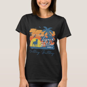 Bulldog Life Is Better Vintage Sunset T-Shirt
