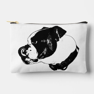 Bulldog Line Art Pouch