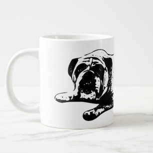 Bulldog Lounge Mood Large Coffee Mug