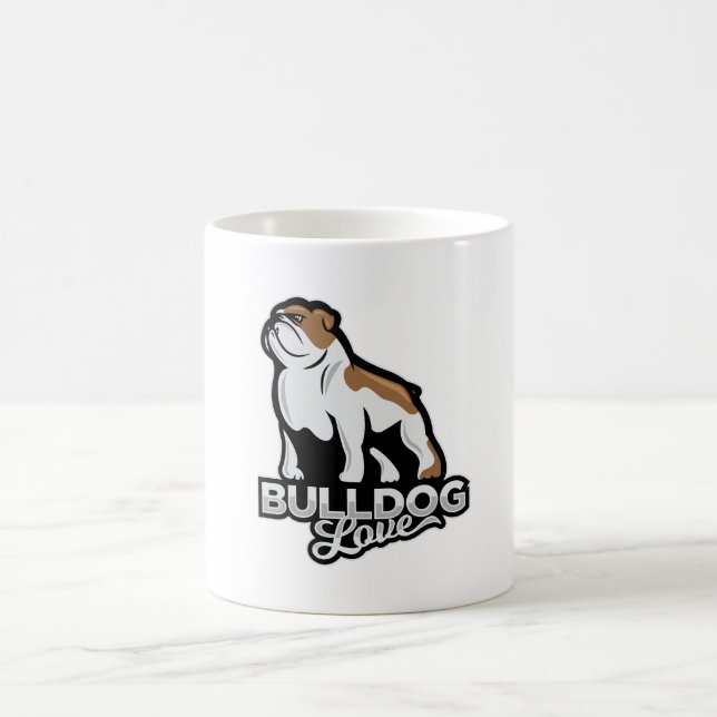 Bulldog Love Coffee Mug (Center)