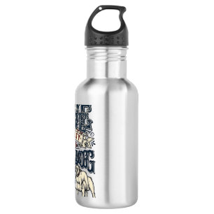Bulldog Love Shirt Vintage Engraving Dog Quote Des 532 Ml Water Bottle