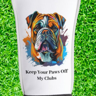Bulldog-Lover Putter   Golf Head Cover