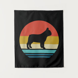 Bulldog Lovers Vintage Retro French Bulldog Dog Tapestry