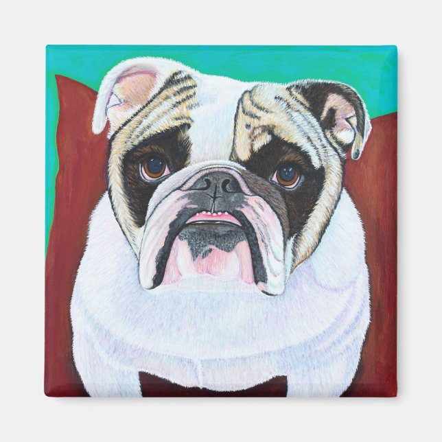 Bulldog Magnet (Front)