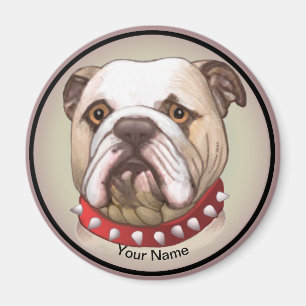 Bulldog magnet