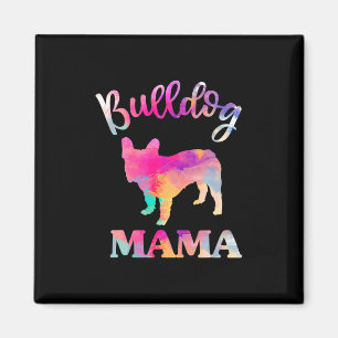 Bulldog Mama Magnet