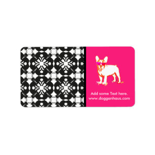 Bulldog Modern Label