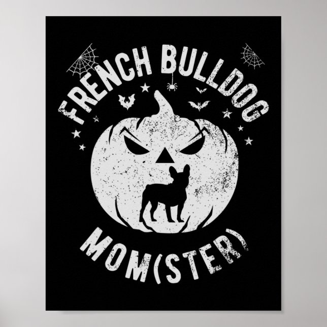 Bulldog Momster - Halloween  Poster (Front)