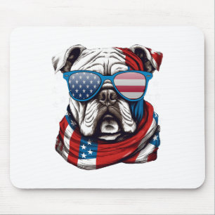 Bulldog mouse mat