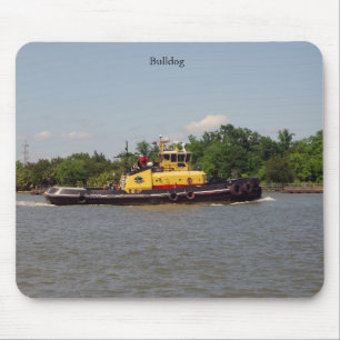 Bulldog mousepad