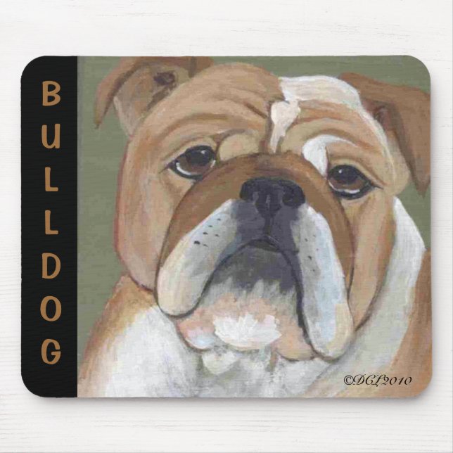 Bulldog mousepad (Front)