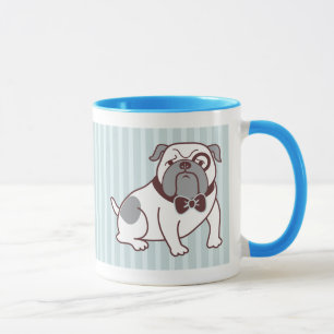 Bulldog Mug by Fluff