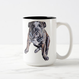 Bulldog Mug Coffee Cup Cool English Bulldog Cups