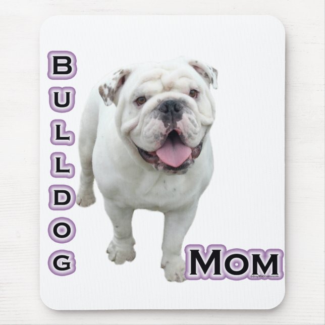 Bulldog Mum 4 Mouse Mat (Front)