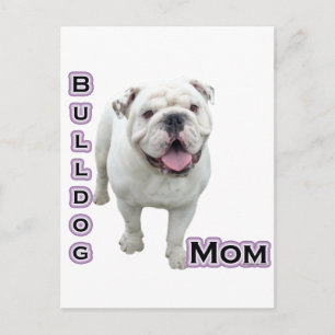 Bulldog Mum 4 Postcard