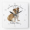 Bulldog Mum Clock