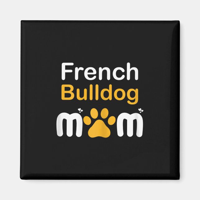 Bulldog Mum  Magnet (Front)